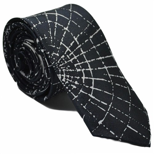 Men's Pattern Slim Tie Casual Formal Thin Narrow Skinny Polyester Ties Necktie - Picture 40 of 45