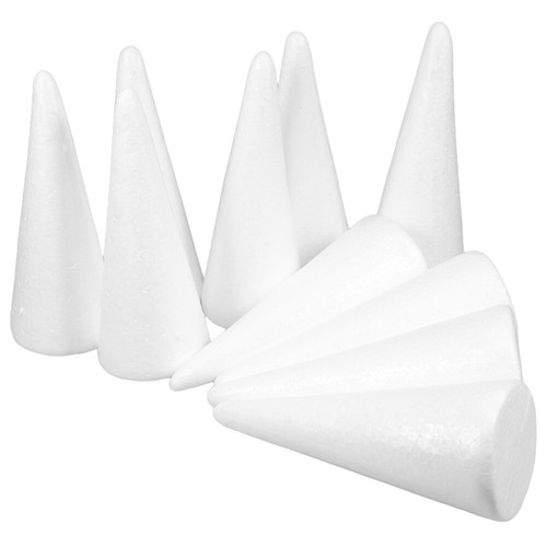 Floral Cone Foam Cones 24 Inch Foam Trees Crafts Crafting Cone - Picture 2 of 12