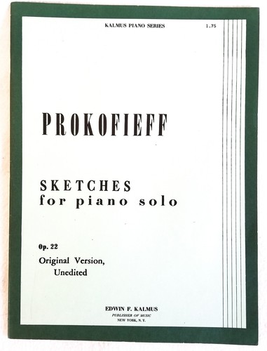 20th C. Piano Music Bartok Kabalevsky Poulenc Prokofieff 7 Book Lot USED - Picture 7 of 13