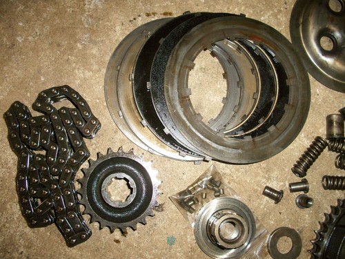 Piñón de cadena primaria embrague completo BSA 250cc C15 1962 82 - Imagen 3 de 7