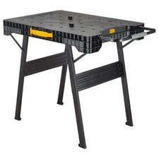 dewalt workbench folding table lightweight sturdy large surface work portable