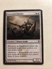 MTG Puresteel Paladin The List - New Phyrexia 20/175 Regular Rare