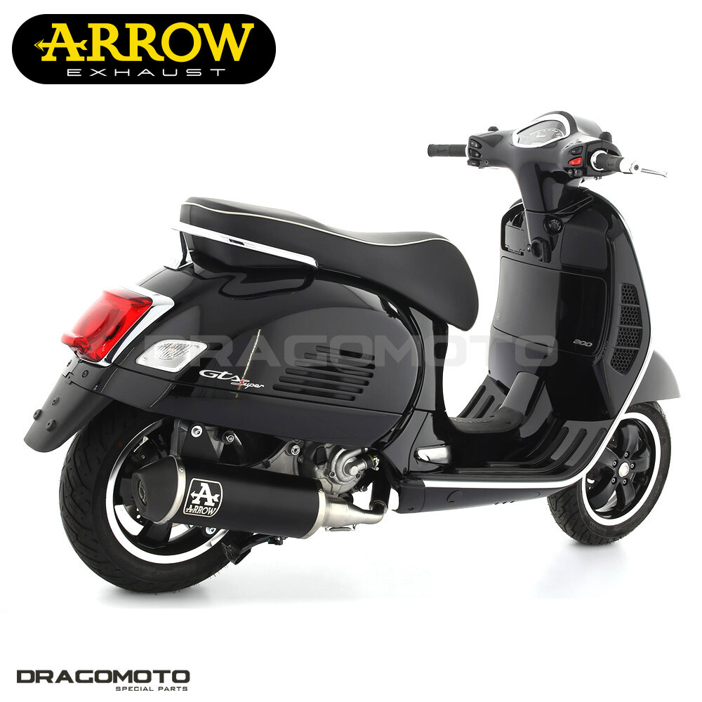 vespa gts300 マフラー PIAGGIO VESPA GTS 300 2021-2022 Muffler ARROW URBAN ALU