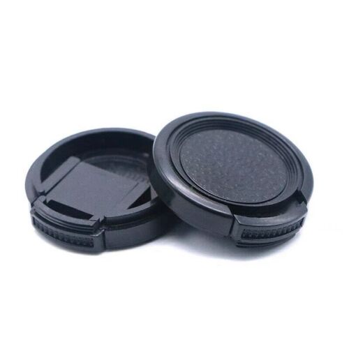 1PC Side Pinch Snap-On Front Lens Cap for Nikon, Fuji, Canon, Sony * All Sizes* - Picture 11 of 22
