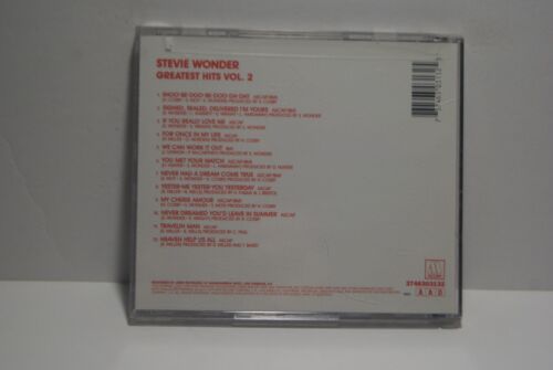 Stevie Wonder- Stevie Wonder's Greatest Hits Vol. 2 CD MOTOWN 1971 Classic's - Picture 2 of 3