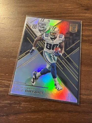 2016 Donruss Elite #57 Dez Bryant Green Dallas Cowboys Nmmt - Bild 1 von 2
