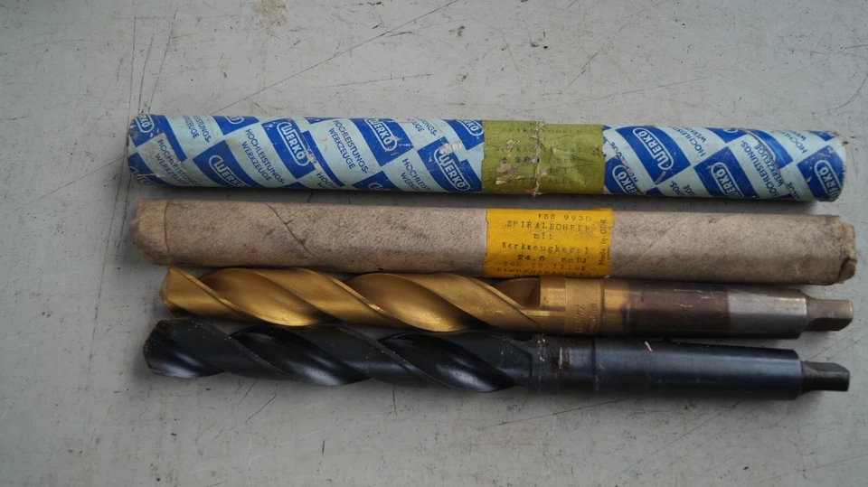 HSS Spiralbohrer Kegelschaft MK3 Ø 23,5-31,5 WERKÖ WMW Metallbohrer Twist drill