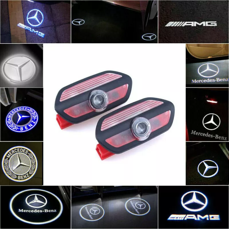 Türlicht LED Beleuchtung 3D Logo Laser Projektor für Mercedes S