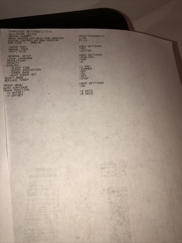 Brother HL-L2300D Monochrome Standard Laser Printer Only 5 Pages Printer - Picture 4 of 8