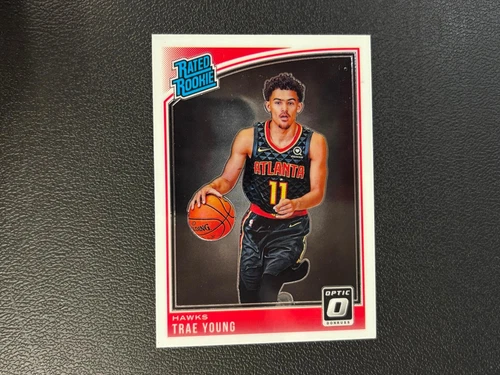 Trae Young 2018-19 Optic Rated Rookie RC Atlanta Hawks C8