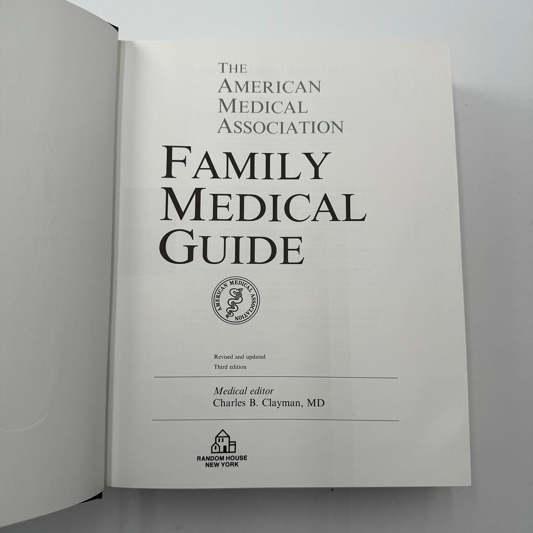 FAMILY MEDICAL GUIDE ハードカバー　洋書 $_57.JPG?set_id=880000500F