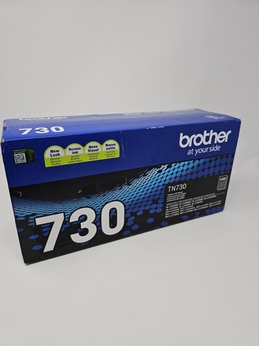 Genuine Original Brother TN730 Black Toner Cartridge