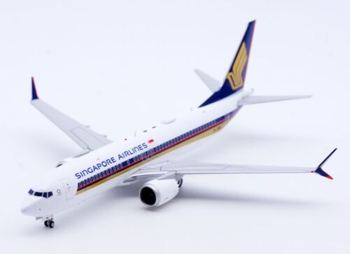 1:200 JC Wings Singapore Airlines Boeing B737 MAX8 9V-MBA Diecast Aircraft Model - Picture 10 of 15