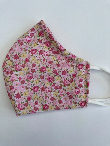 Handmade cotton face mask reusable washable inc Christmas nose wire virus uk - Picture 17 of 37