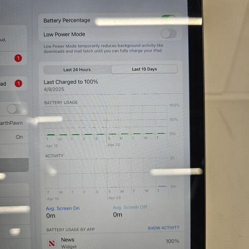 Apple iPad (9.ª generación) A2603 64 GB, Wi-Fi, 10,2 pulgadas - Gris MK663LL/A (tal cual) - Imagen 4 de 11