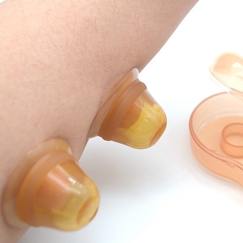 2PCS Silicone Nipple Corrector Nipple shield sucker for Flat Inverted Nipples - Imagen 4 de 9
