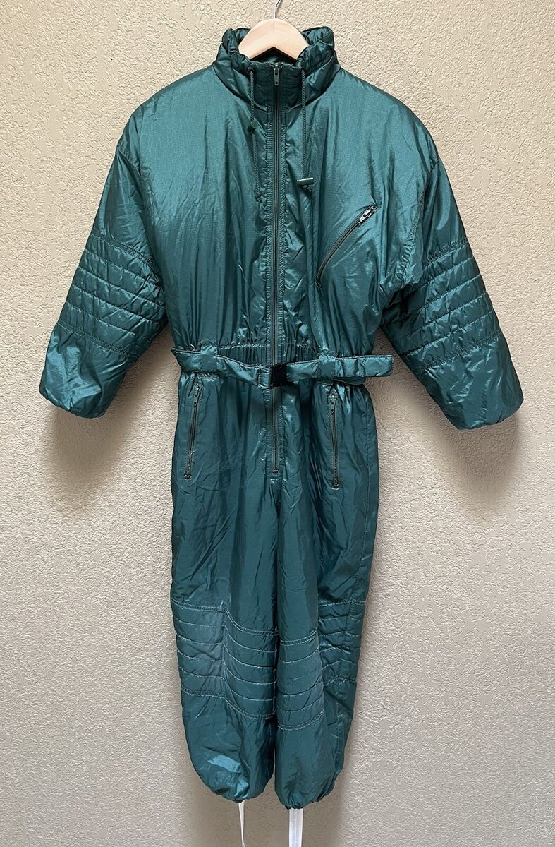 JoJo Ski Women's Vintage 90's Design Green Ski Suit | eBay JoJo Ski Women's Vintage 90's Design Green Ski Suit | eBay