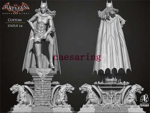 Batgirl Modellino Stampa 3D Modello GK Kit Vuoto Scultura Nuovo In Stock - Foto 7 di 8