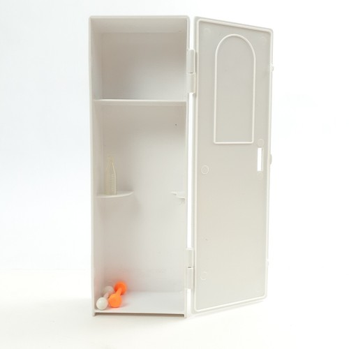 Vintage Barbie Gym Workout Locker 1997 90er Sport weiß Mattel Spielzeug Möbel - Bild 4 von 5