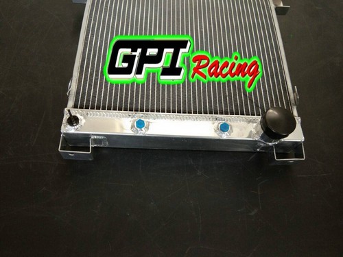 ALUMINUM RADIATOR FOR JAGUAR MARK 2 MK2 MK II DAIMLER 2.5 V8 AT 1962-1967 V8-250 - Picture 4 of 5