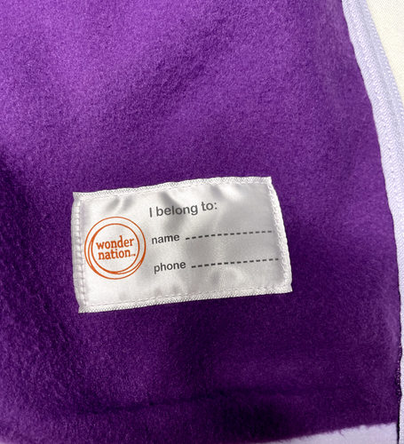 WONDER NATION Girls Micro Fleece School Jacket - Picture 36 of 44