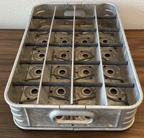 Vintage 7up 24 Flaschen Metall Transportkiste. La Grande, Oregon. Es mag dich. - Bild 4 von 14