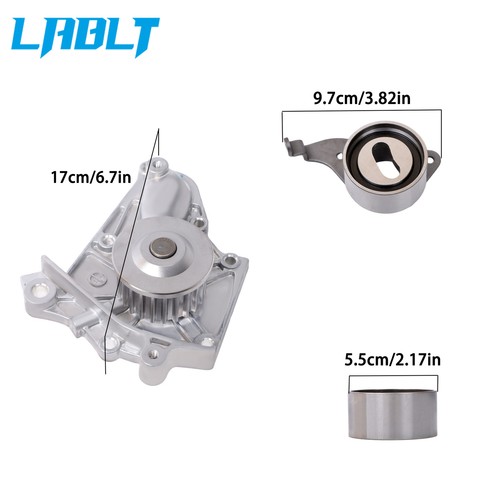 LABLT Timing Belt Kit Water Pump For Toyota Camry Celica MR2 1986-2001 3SFE 5SFE - Picture 9 of 14