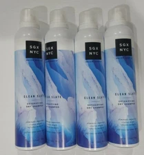 (4) SGX NYC Salon Grafix Clean Slate Detoxifying Dry Shampoo Citrus Scent 6.5 oz