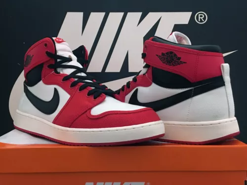 Vintage 2021 Nike AJKO 1 UK11 EU46 Chicago Air Jordan Ko High OG Banned 2 3 4 5 Rare