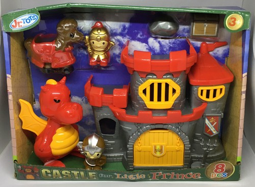 Jr. Tots Castle Little Prince 8 Piece Set Toy Castle New In Package - Ships Fast - Picture 7 of 18