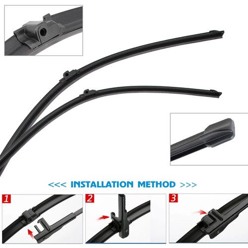 22" 19" Side pin Double Rubber Car Front Wiper Blades Windshield Windscreen - Bild 6 von 7
