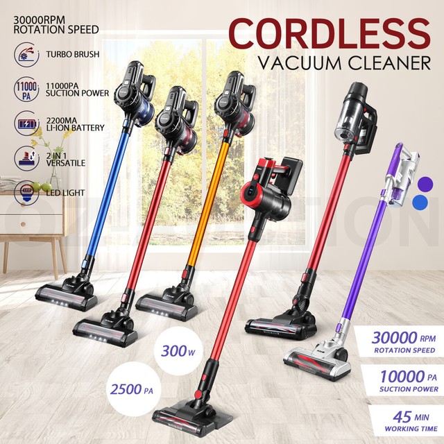 Maxkon Cordless Handheld Stick Vacuum Cleaner Purple for sale online