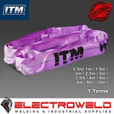 ITM 1 Ton Round 0.5m 1m 1.5m Violet Lifting Sling Hoist Rigging 1T TM9162-01005