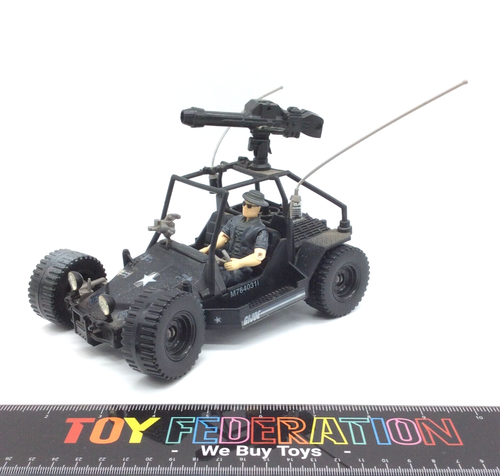 GI Joe ARAH - AWE STRIKER Vehicle & PATHFINDER Driver Figure - Black Version - Picture 18 of 18