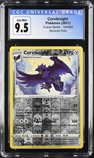 Corviknight Pokemon 2021 Fusion Strike 190/264 Reverse Holo CGC 9.5