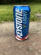 Keystone Light 2024 American USO 12oz Beer Can(empty)