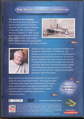 The Sea Hunters - The Search For The Carpathia DVD Time Life - Bild 2 von 2