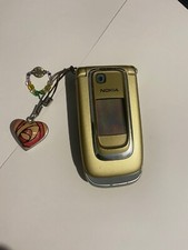 Nokia 6131 Gold Flip Mobile Phone complete with Original Nokia BL-4C Battery.