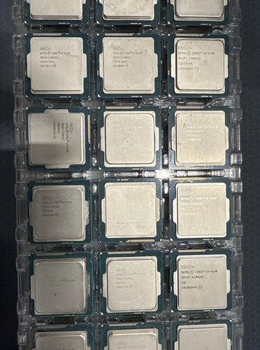 Lot of (21) Intel Core i3-4150 3.5GHz 5 GT/s 1150 Desktop CPU Processor SR1PJ - Picture 2 of 3
