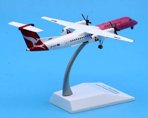 Modelo de avión fundido a presión JC Wings 1:200 QantasLink Bombardier Dash8-Q400 VH-QOH - Imagen 4 de 13