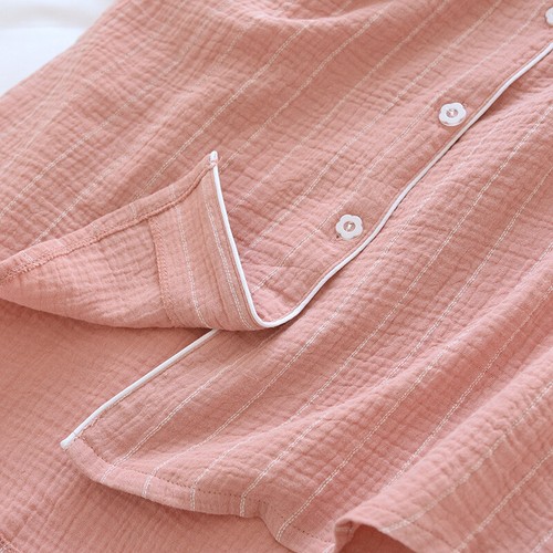 Women Long Sleeve 100% Cotton Nightgown Sleepwear Top Sleep Dress Nightshirt Top - Picture 12 of 12