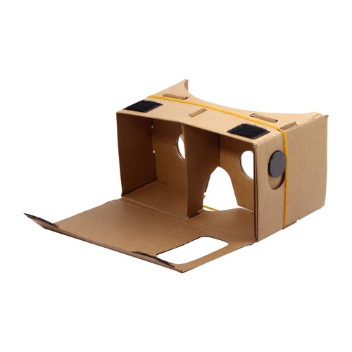 Kit Carton Smartphone 3D VR Bricolage Lunettes vision réalité virtuelle 2pcs - Photo 3/4