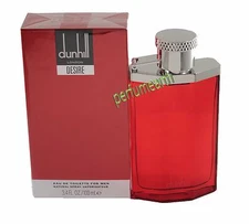 DUNHILL DESIRE RED LONDON BY DUNHILL 3.4/3.3 OZ EDT SPRAY FOR MEN NEW IN BOX