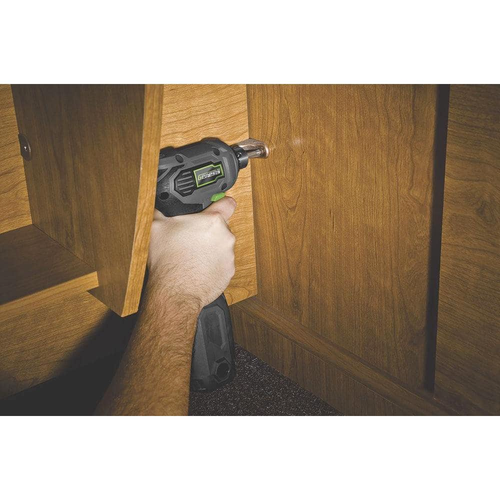 3.5 Amp 3/8 In. Variable Speed Close-Quarter Right Angle Drill With Non-Slip Gri - Picture 16 of 24