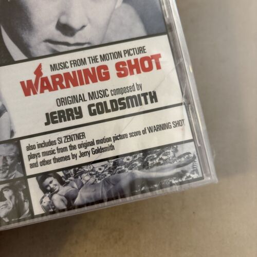 JERRY GOLDSMITH Warning Shot Motion Picture Soundtrack CD - NEW Cracked Case - Picture 4 of 5