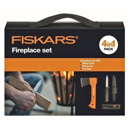 Fiskars Fireplace Set - Set utensili per accensione fuoco - Foto 5 di 5
