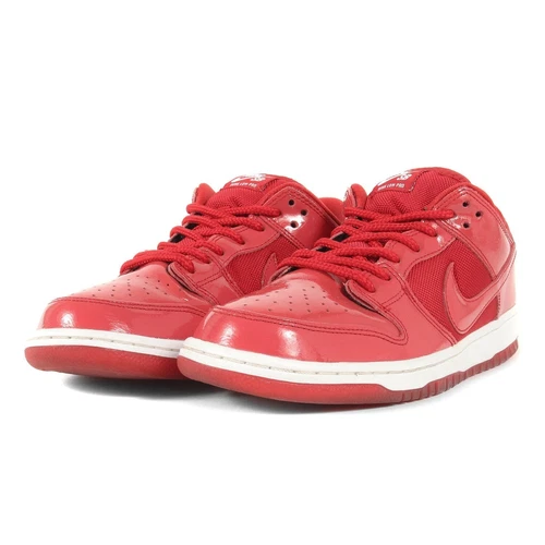 Nike Size: 28.5cm (11.22 in) Dunk Low Pro SB Red Patent Leather Men's Used