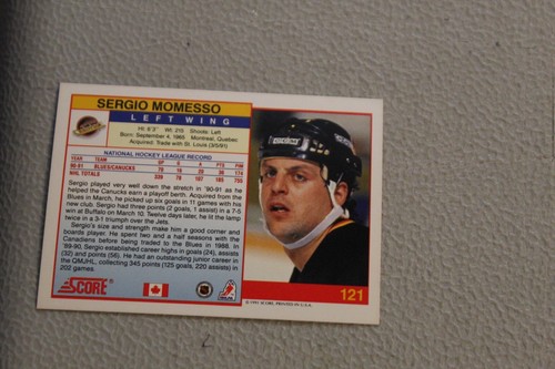 1991-92 Score Canadian English Hockey Complete Finish Fill Your List Pick #1-250 - Picture 239 of 497