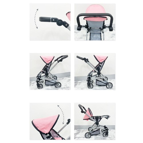 NEW Aussie Baby Mom & Me Contemporary Doll Pram - Picture 4 of 5