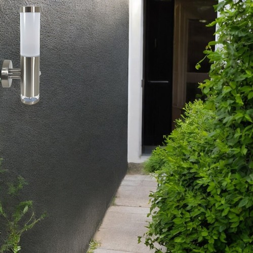 Edelstahl LED Außenleuchte Wandleuchte Lisa 2 mit Bewegungsmelder + Lichtsensor - Bild 8 von 16